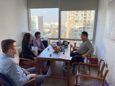 深化產(chǎn)教融合，共育數(shù)字人才——中國貿(mào)促會商業(yè)行業(yè)委員會副會長王曦一行到訪北京新大陸時代教育科技有限公司